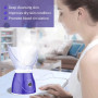 Apstour FS 60 Sauna facial, vaporisateur facial pour les soins cosmétiques du visage, ouvre les pores et hydrate, vapeur bienfai