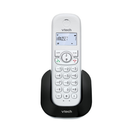 VTech CS1500 Téléphone sans Fil DECT à Double Charge avec Blocage d'appel, Identification de l'appelant/Appel en Attente, Haut-P