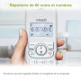 VTech CS1500 Téléphone sans Fil DECT à Double Charge avec Blocage d'appel, Identification de l'appelant/Appel en Attente, Haut-P