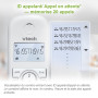 VTech CS1500 Téléphone sans Fil DECT à Double Charge avec Blocage d'appel, Identification de l'appelant/Appel en Attente, Haut-P