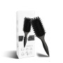 Brosse à boucler, brosse coiffante pour cheveux bouclés d'hommes et de femmes pour fixer et modeler les boucles, réduire les mèc