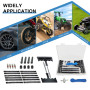 ZERINT Kit de Réparation de Pneu Tubeless - 29 Pièces Kit Universel de Bouchon de Pneu UTV, ATV, Camion, Voiture, Moto Kit de Ré