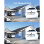Imou 3K Lot de 2 Caméra Surveillance WiFi Extérieure 360°, Vision Nocturne Couleur 30m, Détection des Personnes/Véhicules, Suivi