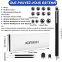 Stylos Anti-stress Amusants Cadeau Homme - Idées Cadeaux Uniques D'anniversaire Noel Original pour Homme, Cool Cadeau pour Noël 