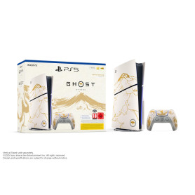 Playstation Sony, Pack Console PS5 standard édition limitée Ghost of Yōtei version dorée, avec 1 Manette Sans Fil DualSense + je