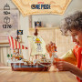 LEGO One Piece Le Bateau Pirate Vogue Merry - Jouet Bateau - Maquette pour Décoration avec 5 Minifigurines Dont Luffy, Zoro & Na