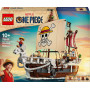 LEGO One Piece Le Bateau Pirate Vogue Merry - Jouet Bateau - Maquette pour Décoration avec 5 Minifigurines Dont Luffy, Zoro & Na