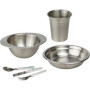 Pack repas - THERMOBABY - Inox - Gobelet, Bol, Assiette creuse, Set de couverts 54,89 €