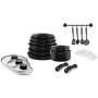 Batterie de cuisine induction - Arthur Martin - AM558 - Aluminium - 20 pieces - Poignée amovible - Tous feux dont induction