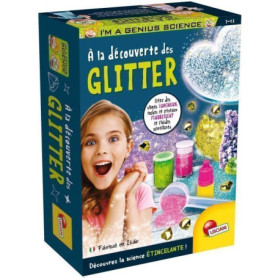 Découverte des paillettes - Kit Scientifique - I'M A GENIUS POCKET - Matériaux scintillants