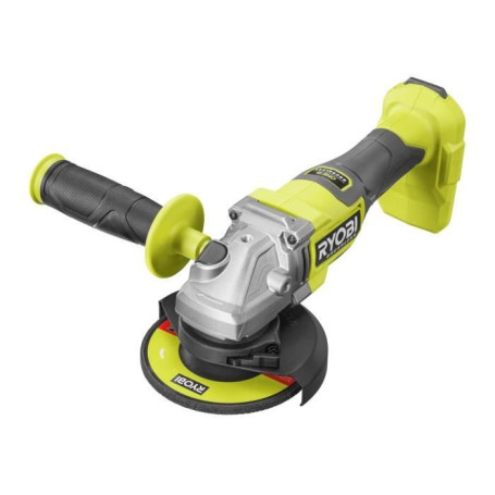 Meuleuse d'angle - RYOBI - Brushless - 18V - Diam. 125 mm - 8 000-9 200 tr/min - Carter 2-en-1 meulage/tronçonnage