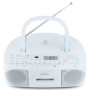 Radio CD K7 - MEDION - FM - 2x3W RMS - Bleu