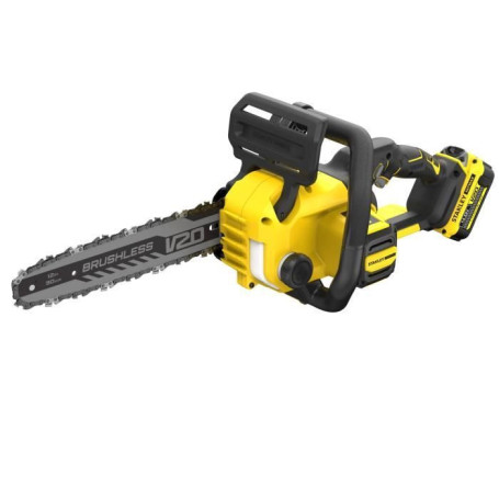 STANLEY FATMAX - TRONCONNEUSE 18V BRUSHLESS 33CM - Fourni avec une chaine, un chargeur et une batterie 4AH