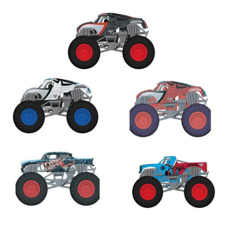 Spiderman Die Cast Monster Jam Pack De 5