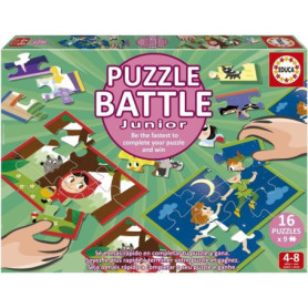 Puzzle - EDUCA - Battle Jr Contes - 16 puzzles Puzzle - EDUCA - Battle Jr Contes - 16 puzzles