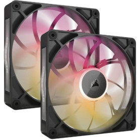 Refroidissement PC - CORSAIR - CO-9051036-WW - Kit de démarrage ventilateurs iCUE LINK RX140 RGB Max Dual Fan Refroidissement PC - CORSAIR - CO-9051036-WW - Kit de démarrage ventilateurs iCUE LINK RX140 RGB Max Dual Fan