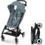 Poussette canne ultra-compacte Agis CYBEX - 5 a 22 kg (6 mois - 4 ans) - poussette légere 6,3 kg - compatible avion - Stormy Blu