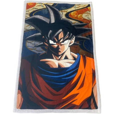 Plaid - DRAGON BALL Z - Son Goku - 130 x 180 cm