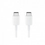 Cable USB Type C - USB Type C - Charge rapide 25W - SAMSUNG - 1 M - Blanc 19,99 €