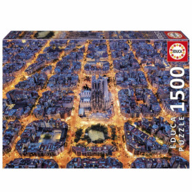 Puzzle - EDUCA - Barcelona - 1500 pieces - Theme Architecture - Dimensions 85x60 cm Puzzle - EDUCA - Barcelona - 1500 pieces - Theme Architecture - Dimensions 85x60 cm