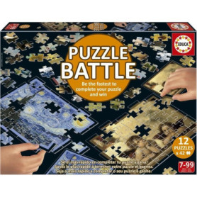 Puzzle - EDUCA - Battle Art - 12 puzzles - 42 pieces - Pour enfants a partir de 7 ans Puzzle - EDUCA - Battle Art - 12 puzzles - 42 pieces - Pour enfants a partir de 7 ans