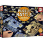 Puzzle - EDUCA - Battle Art - 12 puzzles - 42 pieces - Pour enfants a partir de 7 ans