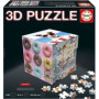 Puzzle 3D - EDUCA - Cube Aesthetic - 216 Pieces - 6 Puzzles de 36 Pieces - Défi 8 Ans + (20125)