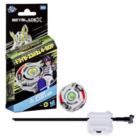 Beyblade X Starter Pack X-Over Project Driger Slash 4-80P, toupie de type équilibre et lanceur, des 8 ans Beyblade X Starter Pack X-Over Project Driger Slash 4-80P, toupie de type équilibre et lanceur, des 8 ans
