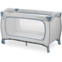 Lit de voyage - HAUCK - SLEEP N PLAY GO PLUS - 60 x 120 cm - Des la naissance - Pliable - Roulettes - Dusty Bleu