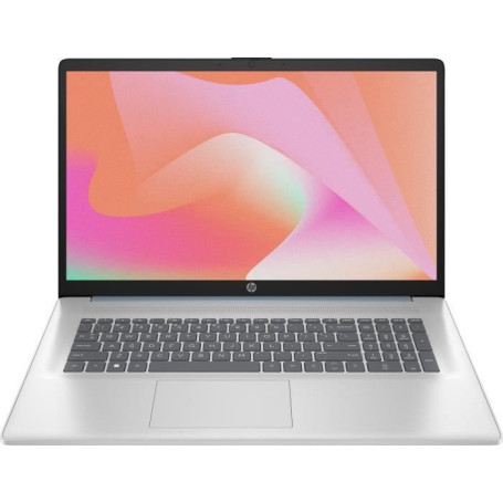 PC Portable HP 17-cn3045nf - Windows 11 + Microsoft 365 inclus 1 an - 17,3 HD+ - Intel N100 - RAM 4Go - Stockage 128Go - AZERTY