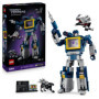 LEGO Icons 10358 Transformers : Soundwave - Set de Construction pour Adulte - Maquette
