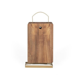 Set de 4 planches a découper - LIVOO - MES152 - Bois acacia FSC - 22 x 14 cm - Support métallique Set de 4 planches a découper - LIVOO - MES152 - Bois acacia FSC - 22 x 14 cm - Support métallique