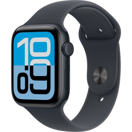 Apple Watch SE 3 GPS + Cellular - 44mm - Boîtier Midnight Aluminium - Bracelet Midnight Sport Band - M/L 426,09 €