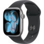 Apple Watch Series 11 GPS + Cellular - 42mm - Boîtier Space Grey Aluminium - Bracelet Black Sport Band - S/M 686,38 €