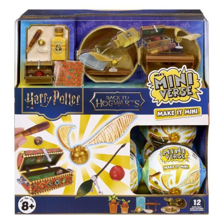 Miniverse - Harry Potter Back to Hogwarts - Boîte complete avec les 15 boules - Jeu de loisir créatif - Des 8 ans - Non comes...