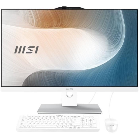 PC Tout-en-un MSI - 27'' - Sans Windows -Ecran FHD - I7 1260P - RAM 16Go - Stockage 1To - Pied ajustable -Clavier et souris 1...
