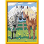 CreArt Kids  18x24cm  Duo chevaux