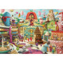Puzzle 1000 pieces : La rue de la douceur