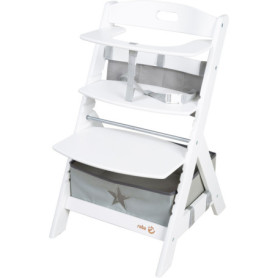 Chaise haute évolutive - ROBA - LIV UP - De 6 mois jusqu'a 70 kg - Set organisateur inclus - Blanc Chaise haute évolutive - ROBA - LIV UP - De 6 mois jusqu'a 70 kg - Set organisateur inclus - Blanc