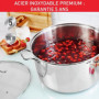 TEFAL B8646404 Marmite 26 cm inox. Tous feux dont induction. 7.8L. Poignées robu 93,99 €