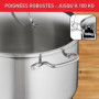 TEFAL B8647504 Marmite 36 cm inox. Tous feux dont induction. 20L. Poignées robus 116,99 €