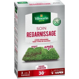VILMORIN Semences pour soins et regarnissage universel de gazon - 2 en 1 - 500 g VILMORIN Semences pour soins et regarnissage universel de gazon - 2 en 1 - 500 g