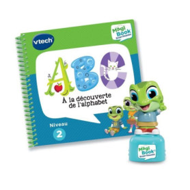 VTECH - MAGIBOOK STORY'FRIENDS (ABC a LA DÉCOUVERTE DE L'ALPHABET + PERSONNAGE) - Multicolore VTECH - MAGIBOOK STORY'FRIENDS (ABC a LA DÉCOUVERTE DE L'ALPHABET + PERSONNAGE) - Multicolore