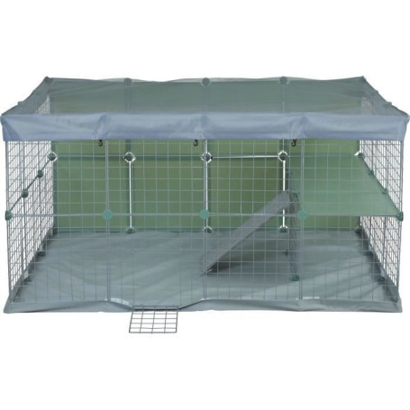 Enclos modulable - ZOLUX - Neo park - Parc pour petits animaux - Lapins - 140X105X70 - 1,84 m²