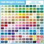 VAKKI 168 Couleurs Feutre Acrylique, Stylos Acryliques Liquide Direct Acrylic Paint Marker Coloriage pour Adultes, Marqueur Acid
