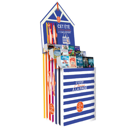 Présentoir lutrin 100LP Cet été je lis 2025