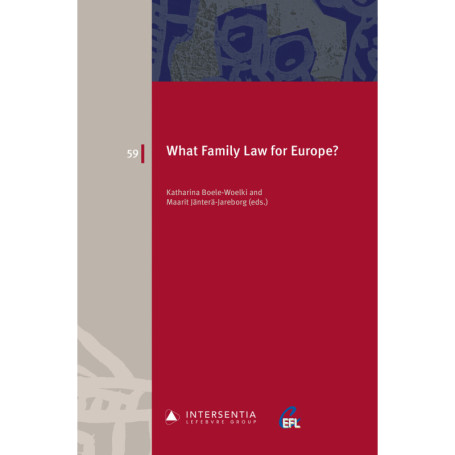 What Family Law for Europe?