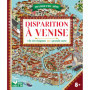 Disparition à Venise - livre avec carte