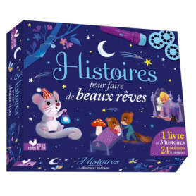 Histoires pour faire de beaux rêves - coffret lampe Histoires pour faire de beaux rêves - coffret lampe