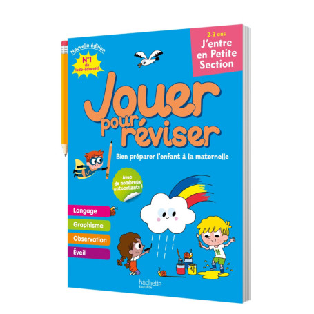 Jouer pour réviser - J'entre en Petite Section 2-3 ans - Cahier de vacances 2025